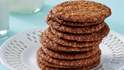 Hrustljavi piškoti z ingverjem