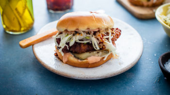 Sendvič s hrustljavim piščancem