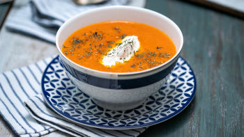 Topla paradižnikova juha