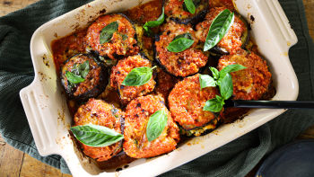 Jajčevci s parmezanom