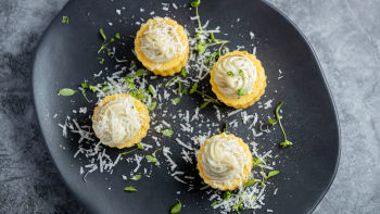 Polentine z gorgonzolo in salamo