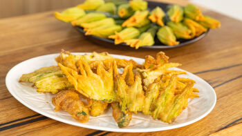 Crispy Zucchini Flowers