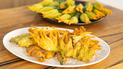 Crispy Zucchini Flowers