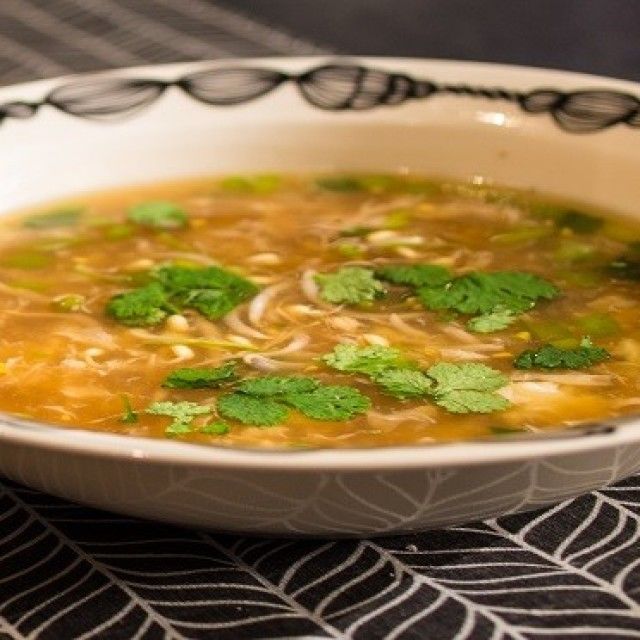 Juha z jajčnimi kapljicami