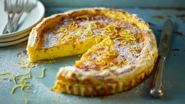 Torta z limono in rikoto