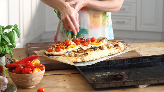 Schiacciata na dva načina