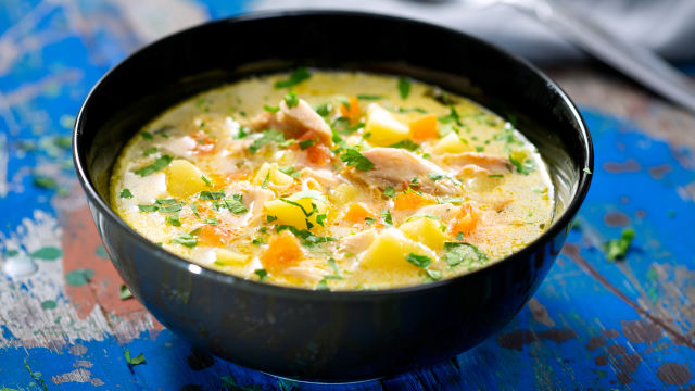 Pisana piščančja juha