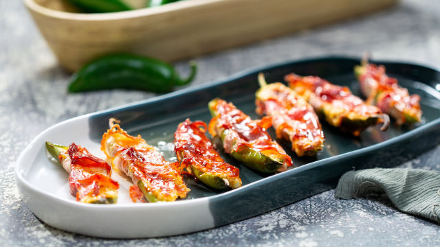 Polnjene pekoče paprike