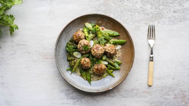 Tajske mesne kroglice