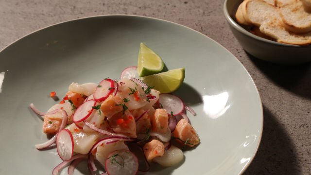Ceviche s pokrovačami