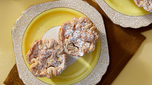 Majhne pite z ingverjem in hruško