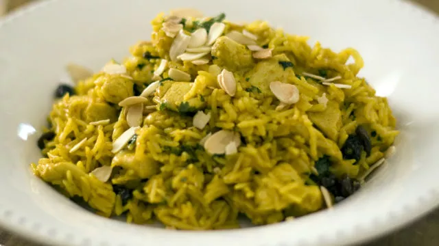 Piščanec biryani