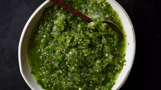 Salsa Serrano Cruda