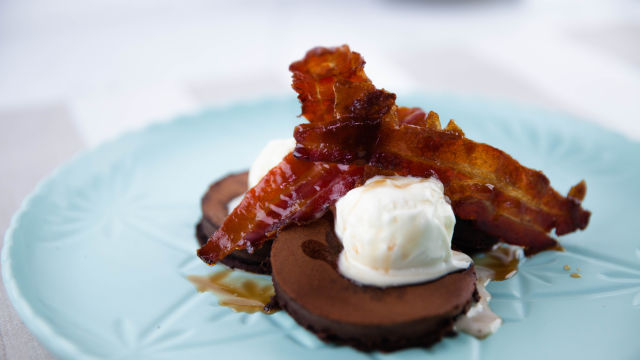 Puhaste čokoladne palačinke