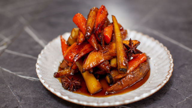 Pečena gomoljasta zelenjava