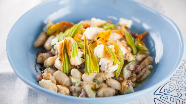 Gnocchetti s parmezanovo kremo