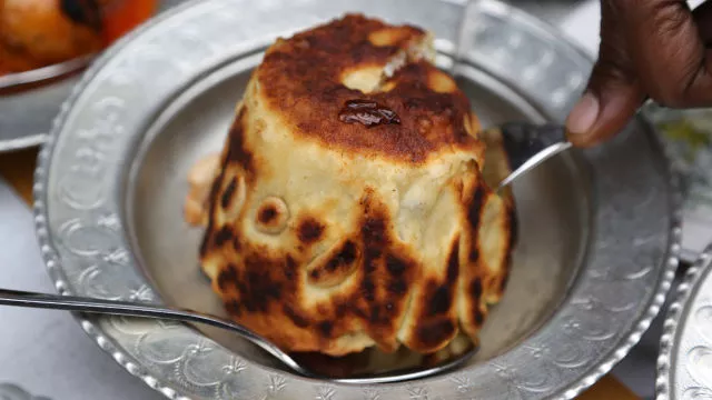 Poročni pilav (perde pilavi)
