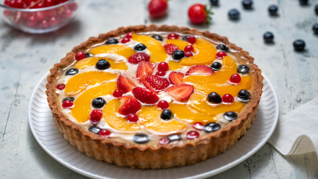 Sadna tortica z želejem