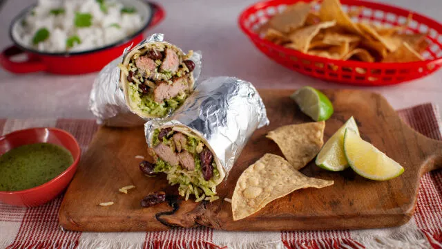 Burito s steakom