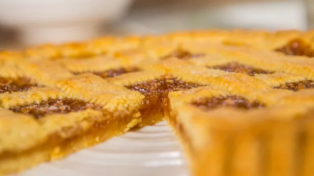 Annina marelična pita s piškoti amaretti