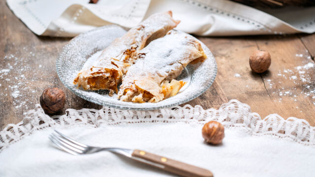 Bučna pita iz vlečenega testa