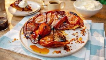 Тарт Татен с гриловани круши