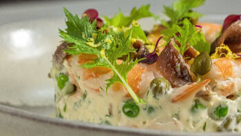 Maionese de Camarão, Anchovas e Limão