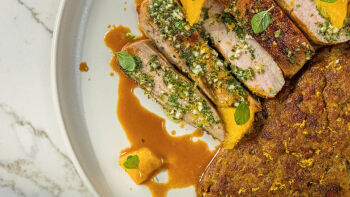 Migas com Secretos e Laranja