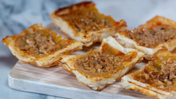 Crocantes de Dióspiro com Doce de Alperce