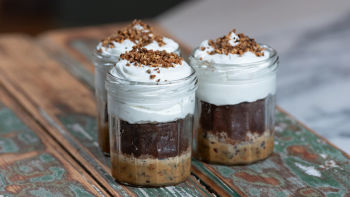 Doce de Caramelo e Chocolate no Frasco