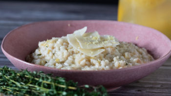 Limão Preservado com Risotto do Mesmo