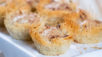 Ninhos de Anjo com Ovo e Noz