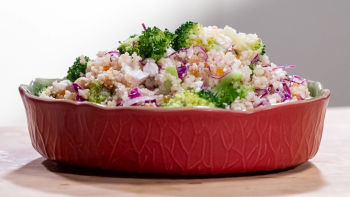 Bulgur de Legumes com Feta