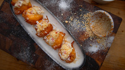 Понички с крем от рикота и портокал