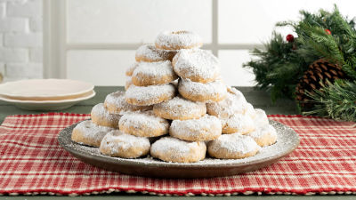 Коледни маслени курабийки