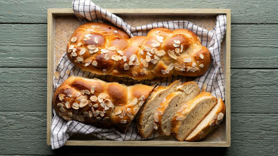 Най-бързият гръцки сладък хляб - цуреки