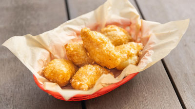 Пържени банички с телешко и къри