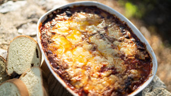 Пикантни патладжани пармиджана